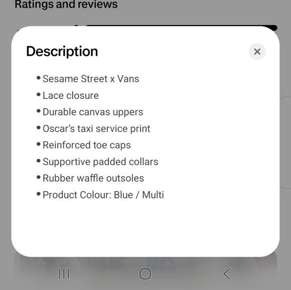 Vans X Sesame Street High-Top Sneakers Size 6.5 Men/8 Women! NWT! - Picture 3 of 15